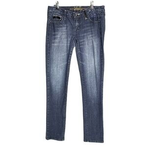 Vanity Premium Collection Women’s Straight Leg Jeans Sequined Size 30X32